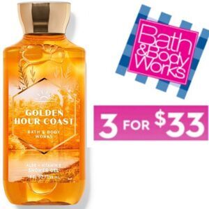 Bath and body works golden hour coast Body wash